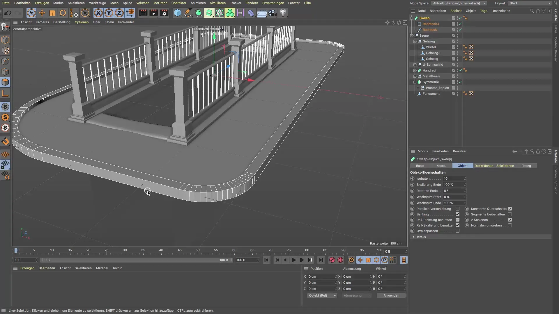 División de bordillos en Cinema 4D: Guía y consejos División de bordillos en Cinema 4D: Instrucciones y consejos