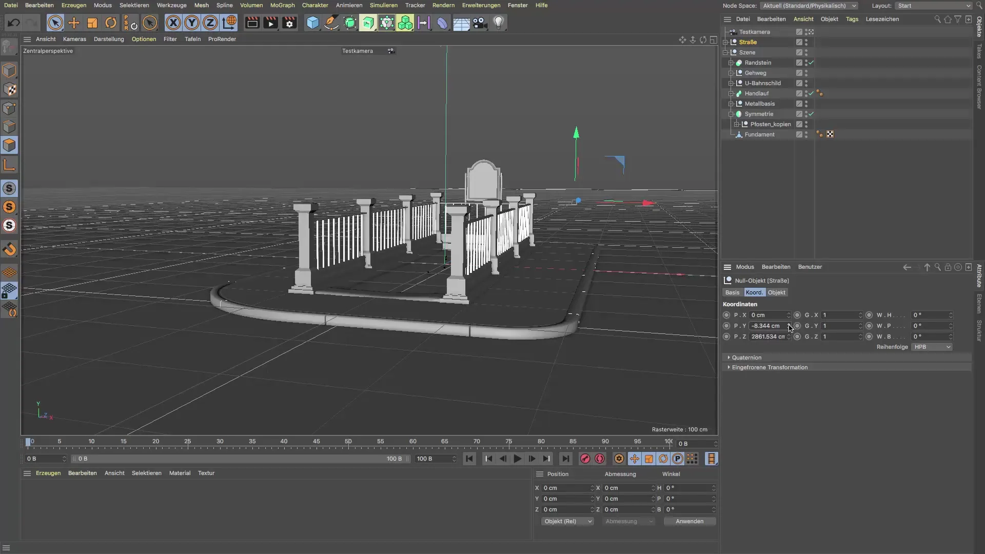 Crear una carretera en Cinema 4D: guía paso a paso Crear una calle en Cinema 4D: Guía paso a paso