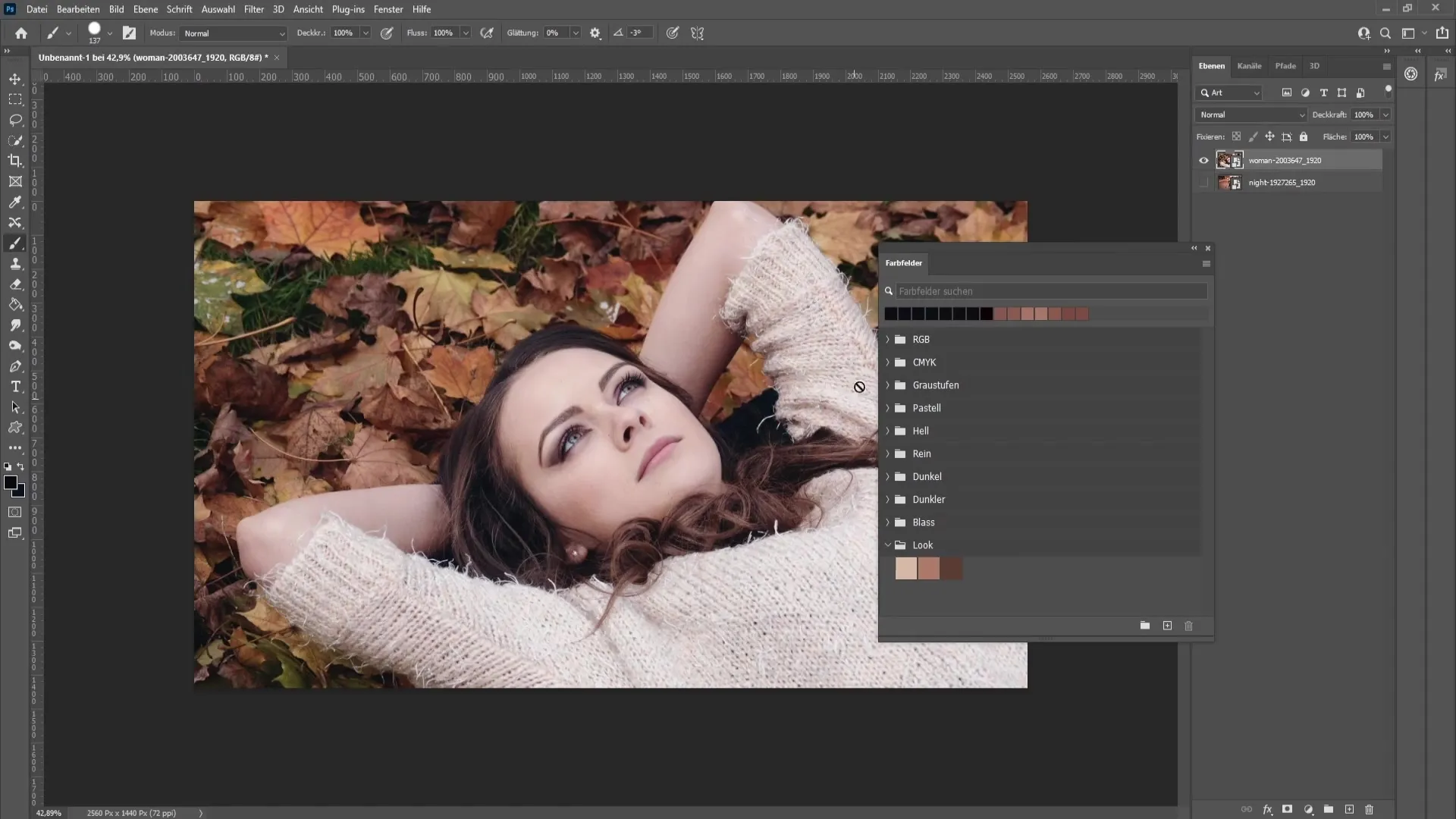 Effektiv färggradering i Photoshop - Guide för enhetliga bildutseenden