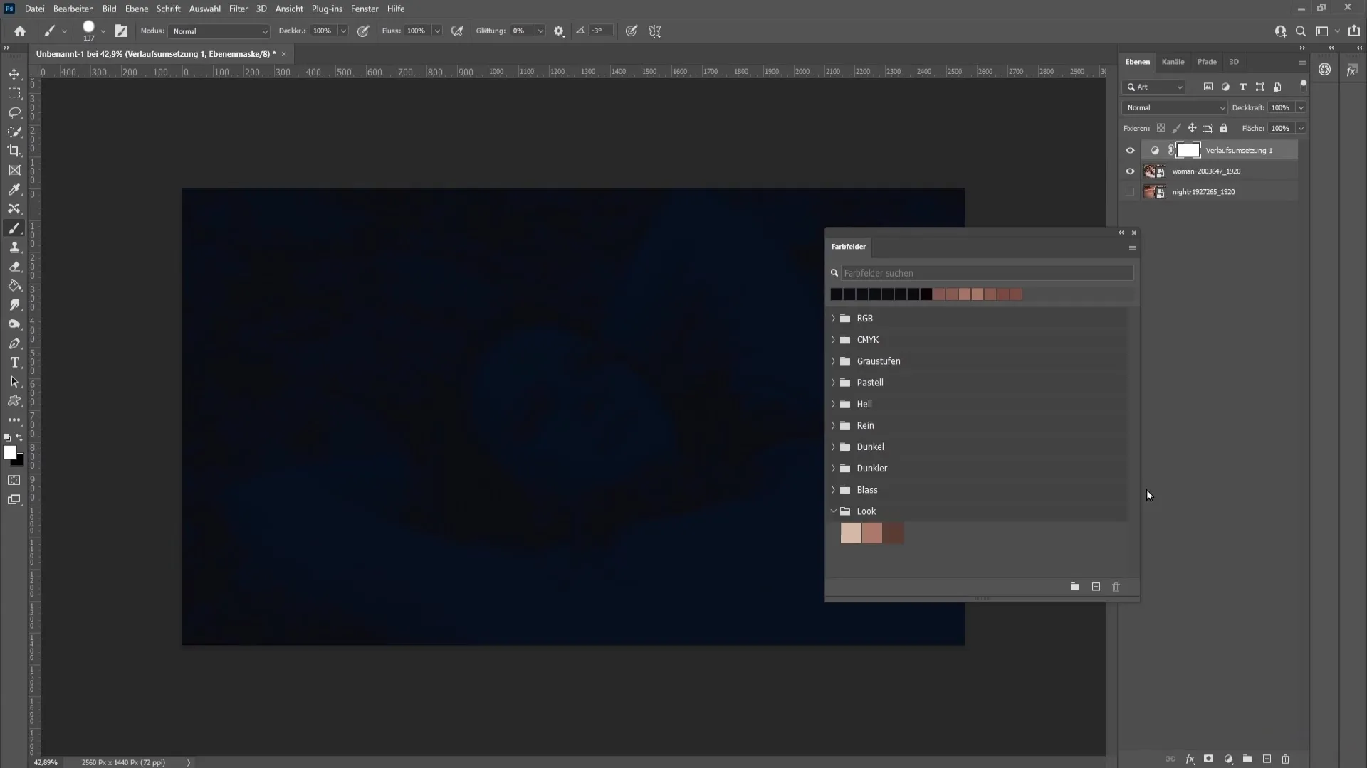 Effektiv färgkorrigering i Photoshop - Guide för enhetliga bildstilar