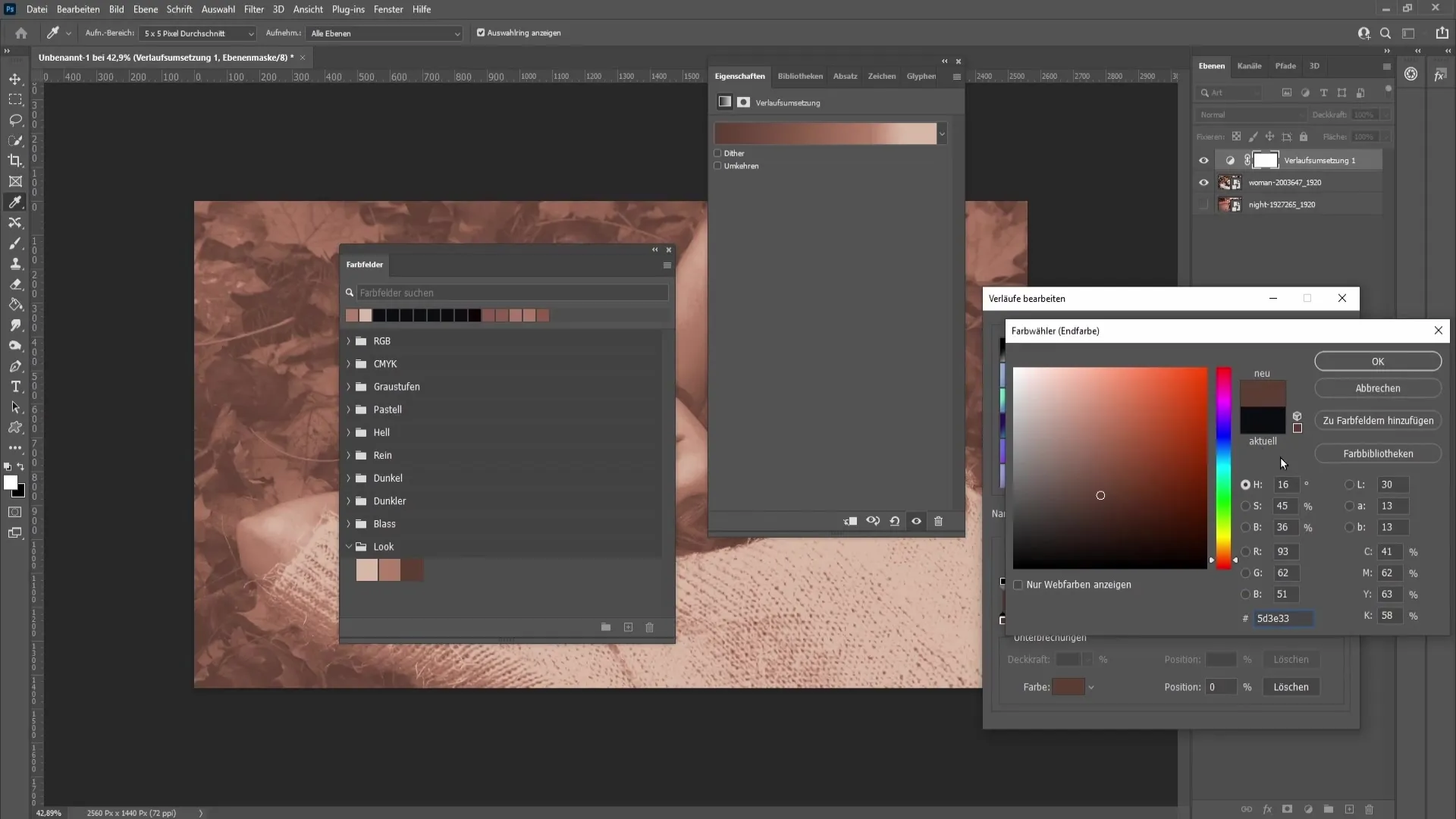 Effektiv färggradering i Photoshop - Guide för enhetliga bildstilar