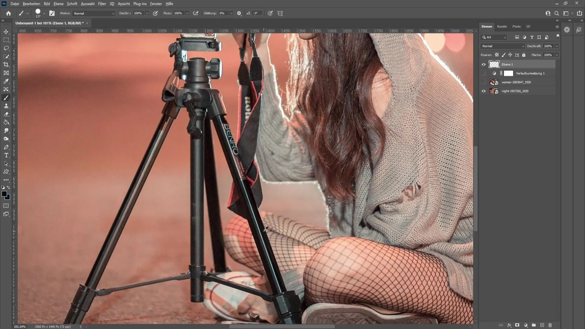 Effektiv färgkorrigering i Photoshop - Guide för enhetliga bildutseenden