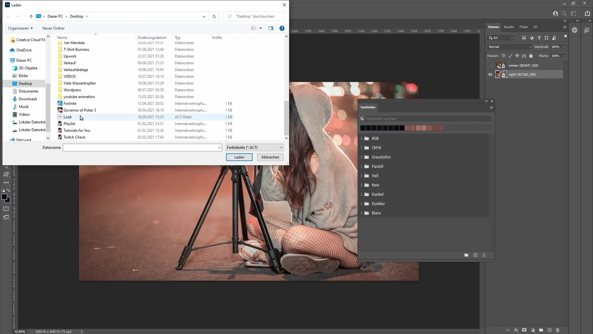 Effektiv bildredigering i Photoshop - Guide för enhetliga bildutseenden
