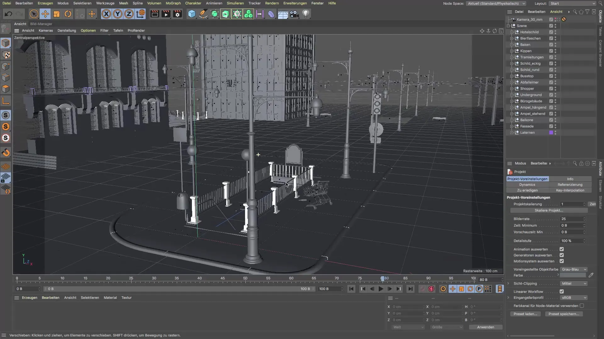 Crear un tutorial para una estación de metro en Cinema 4D Tutorial para crear una estación de metro en Cinema 4D