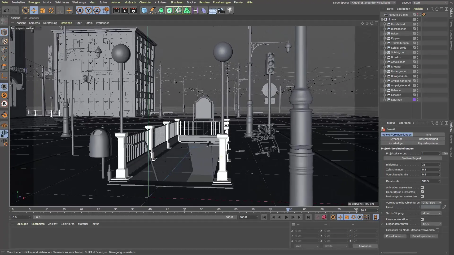 Crear un tutorial de estación de metro en Cinema 4D Crear un tutorial para una estación de metro en Cinema 4D
