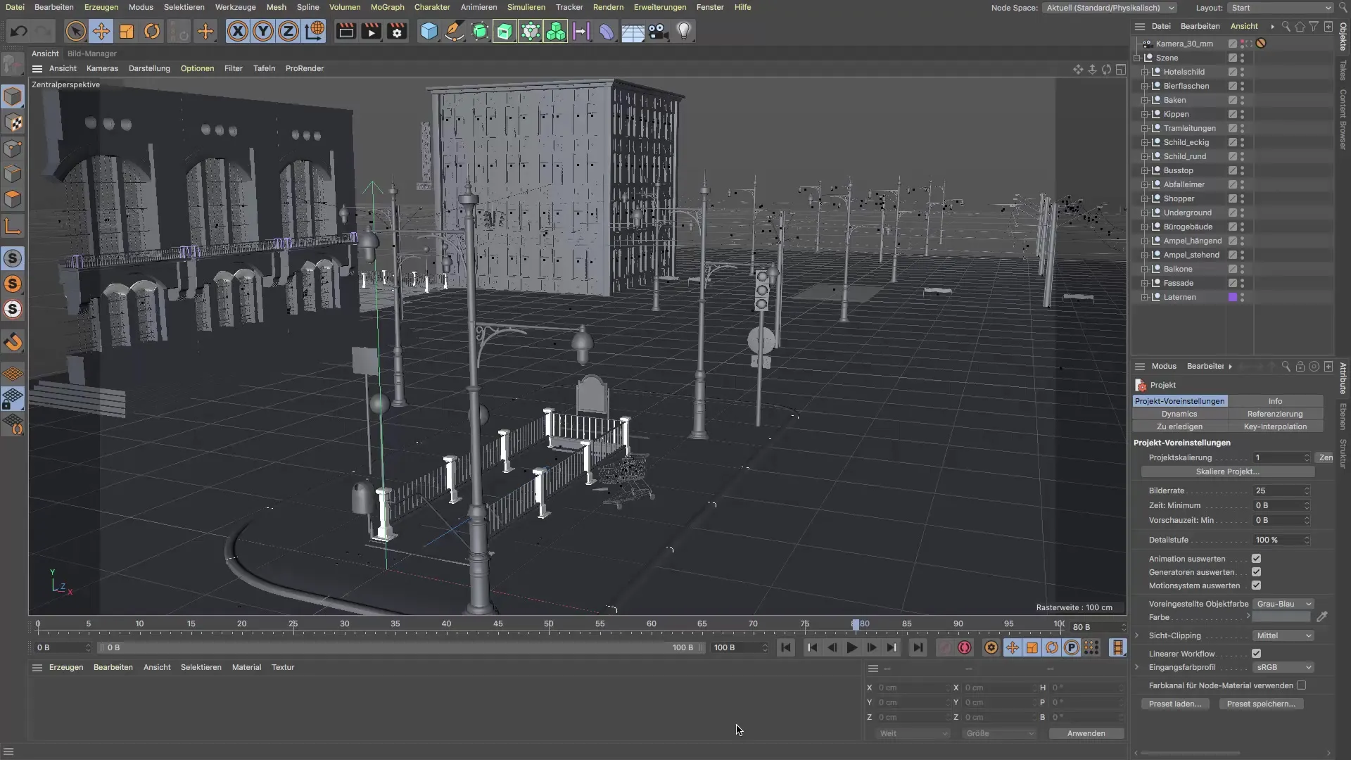 Crear un tutorial para una estación de metro en Cinema 4D Tutorial para crear una estación de metro en Cinema 4D