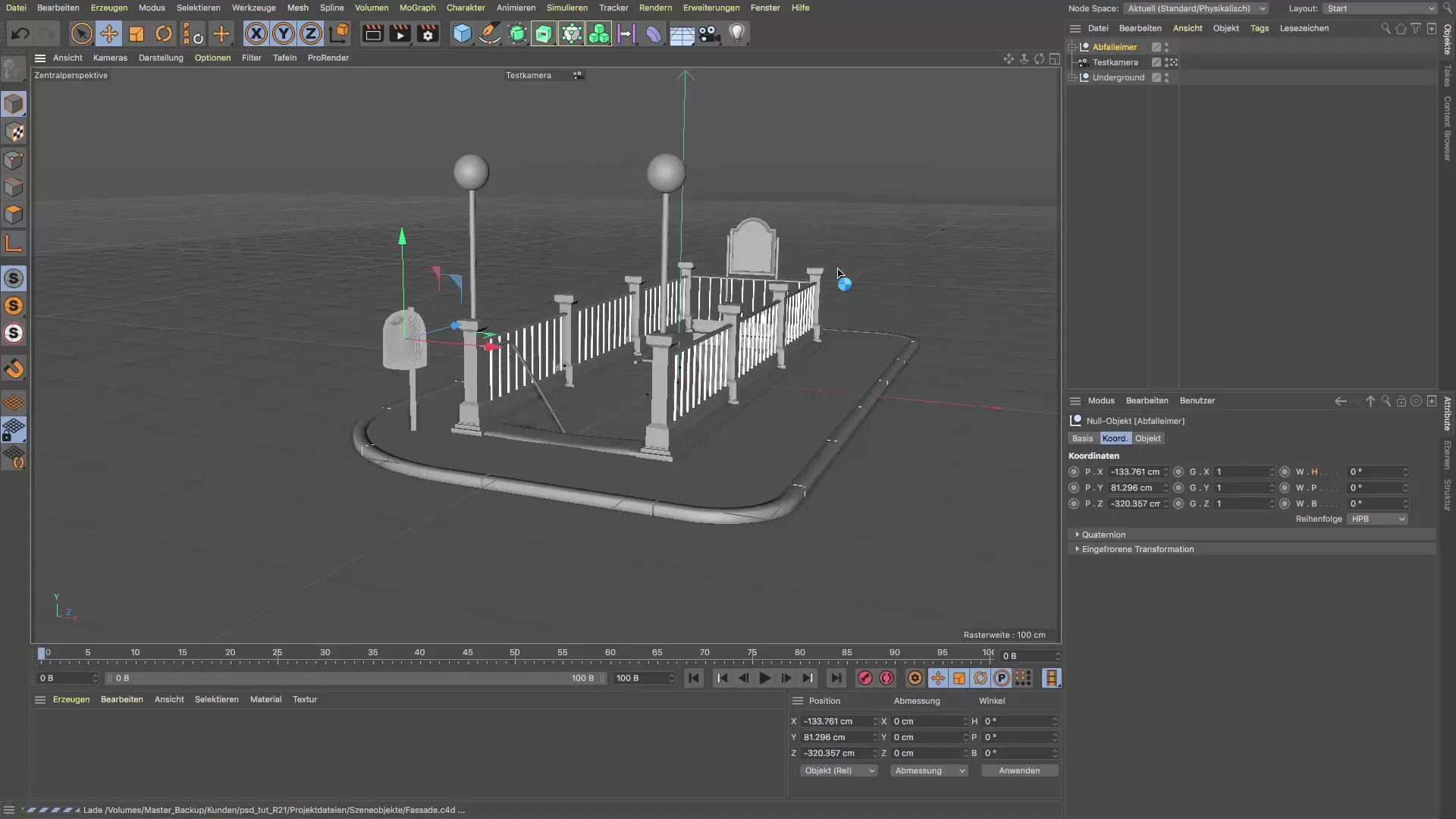 Construir escenas de metro de manera efectiva con Cinema 4D Construir escenas de metro de manera efectiva con Cinema 4D