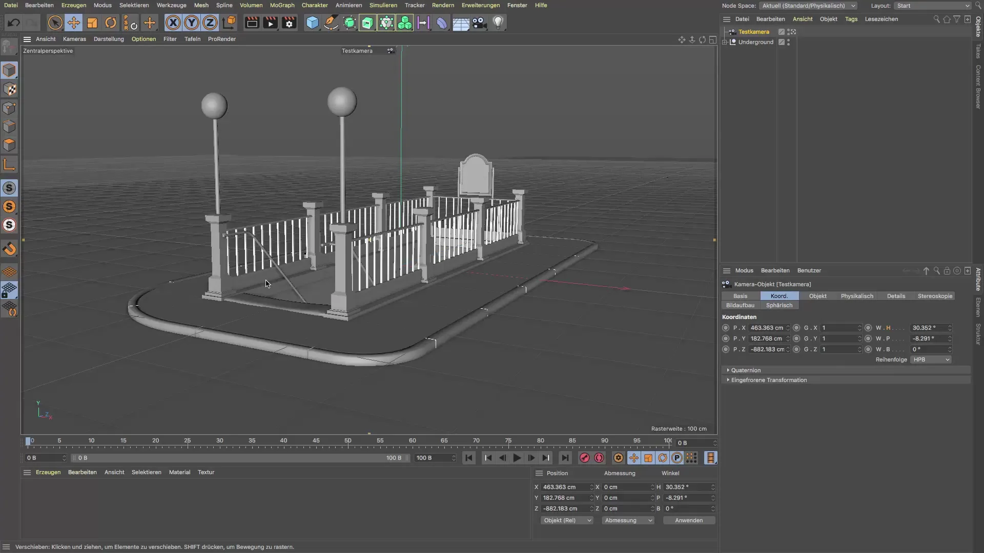 Construir escenas de metro de forma efectiva con Cinema 4D Construyendo escenas de metro de manera efectiva con Cinema 4D