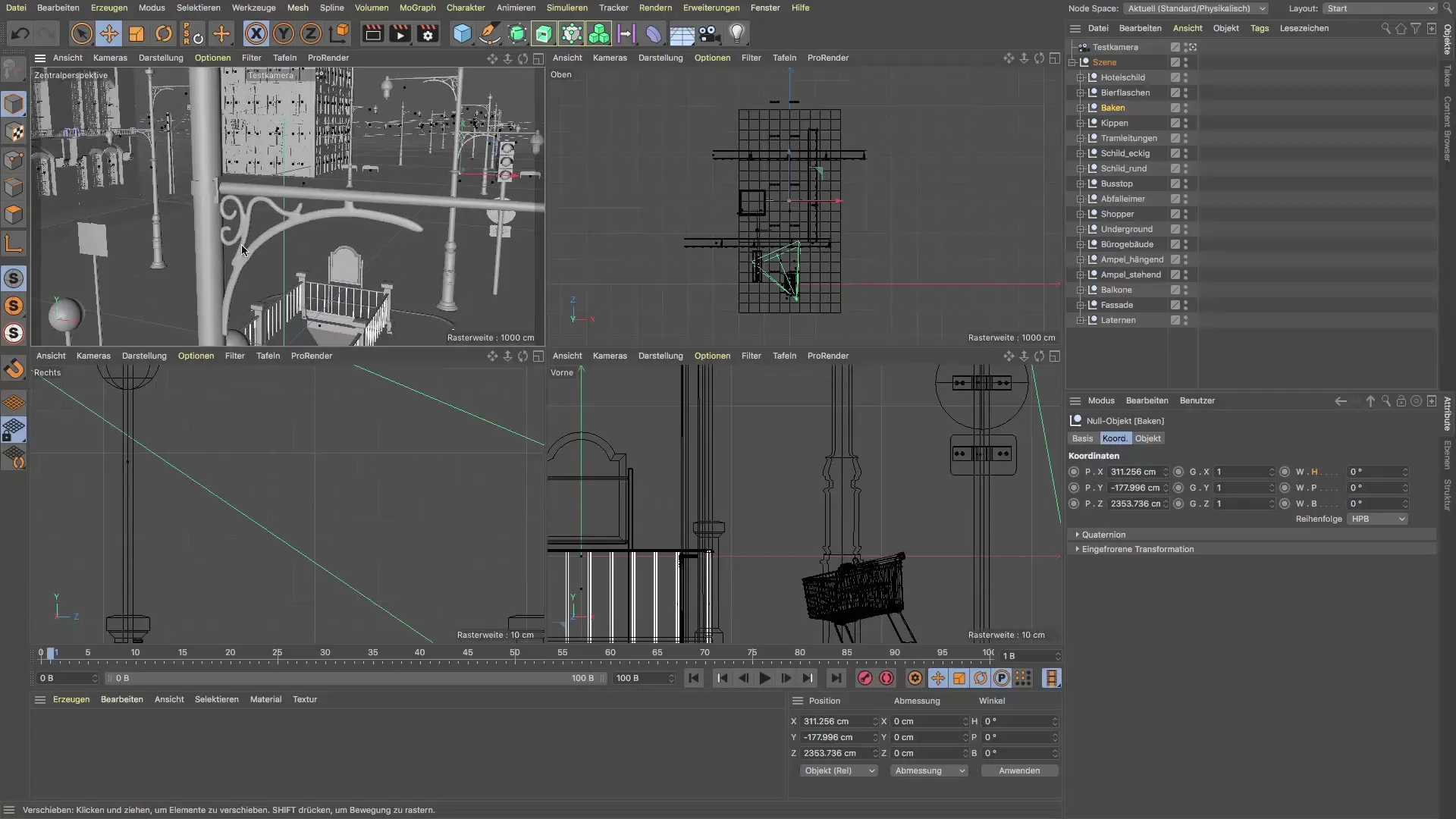 Construir eficazmente escenas de metro con Cinema 4D Construir escenas de metro de manera efectiva con Cinema 4D