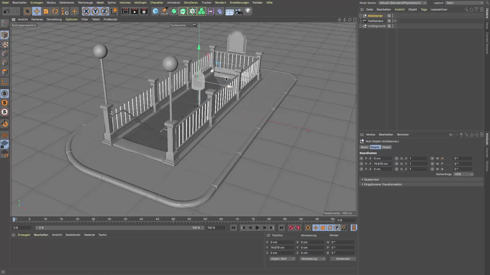 Construir escenas de metro de manera efectiva con Cinema 4D Construir escenas de metro de manera efectiva con Cinema 4D