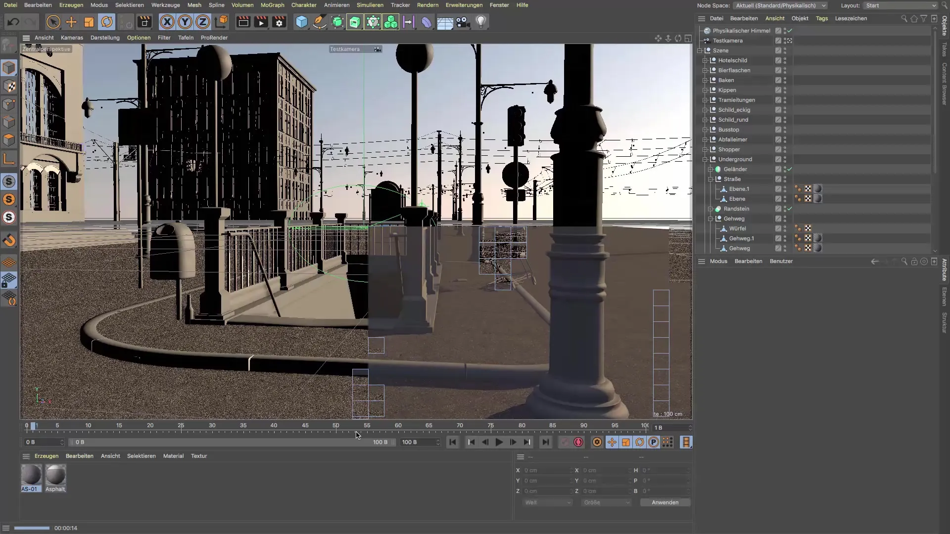 Crear un shader de asfalto realista en Cinema 4D Crear shaders de asfalto realistas en Cinema 4D