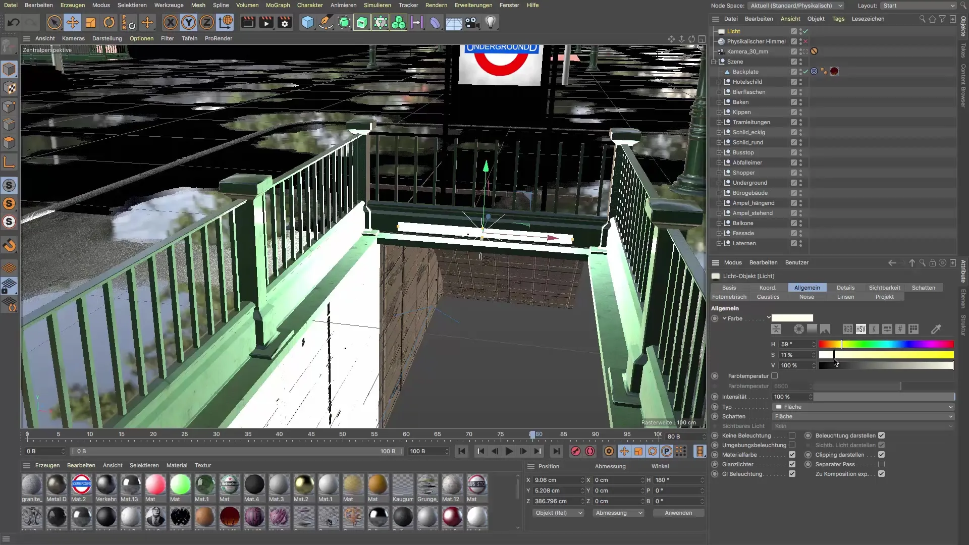 Luces de neón en Cinema 4D: Un tutorial paso a paso Luces de neón en Cinema 4D: Un tutorial paso a paso
