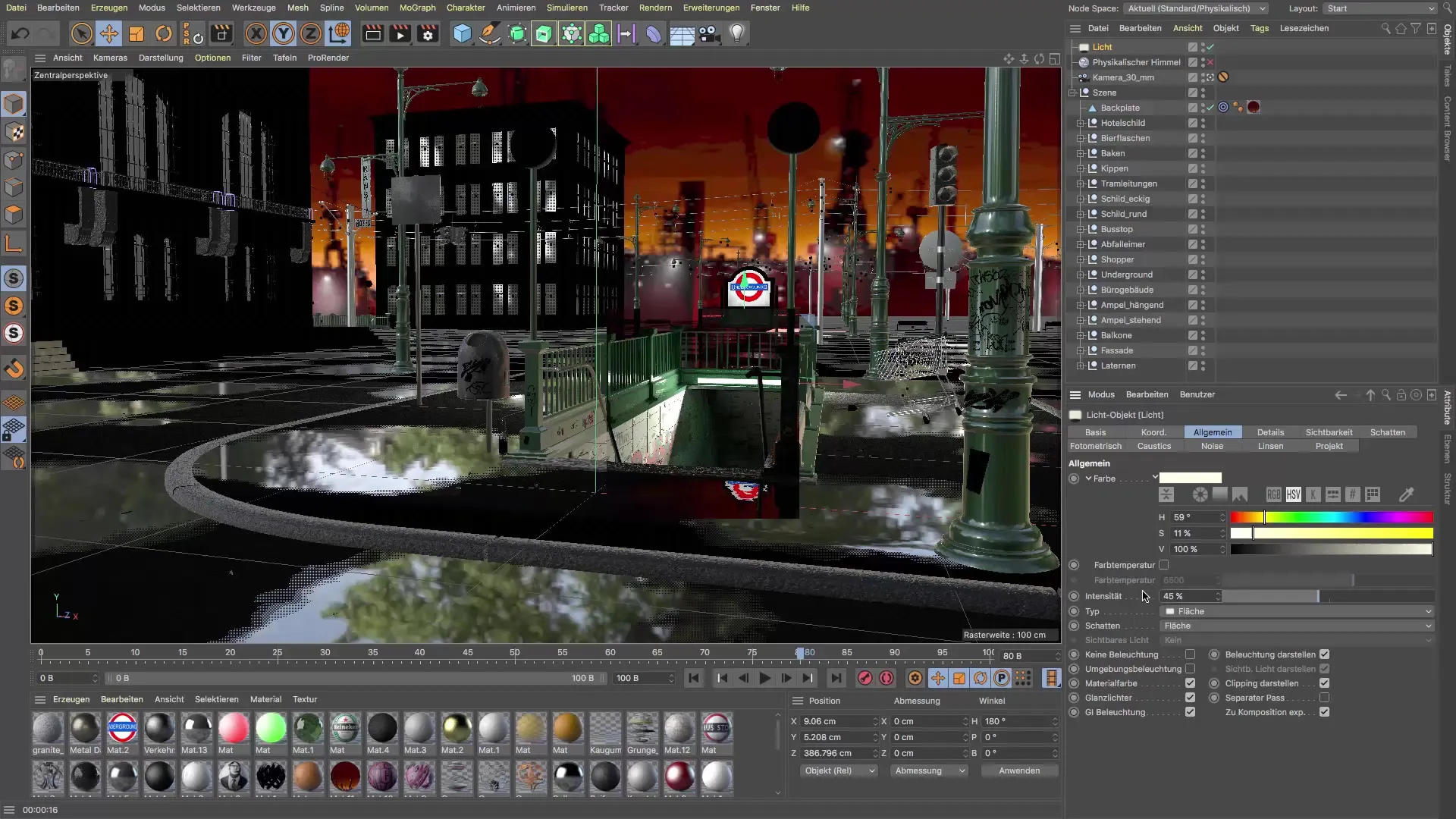 Luces de neón en Cinema 4D: Un tutorial paso a paso Luces de neón en Cinema 4D: Un tutorial paso a paso