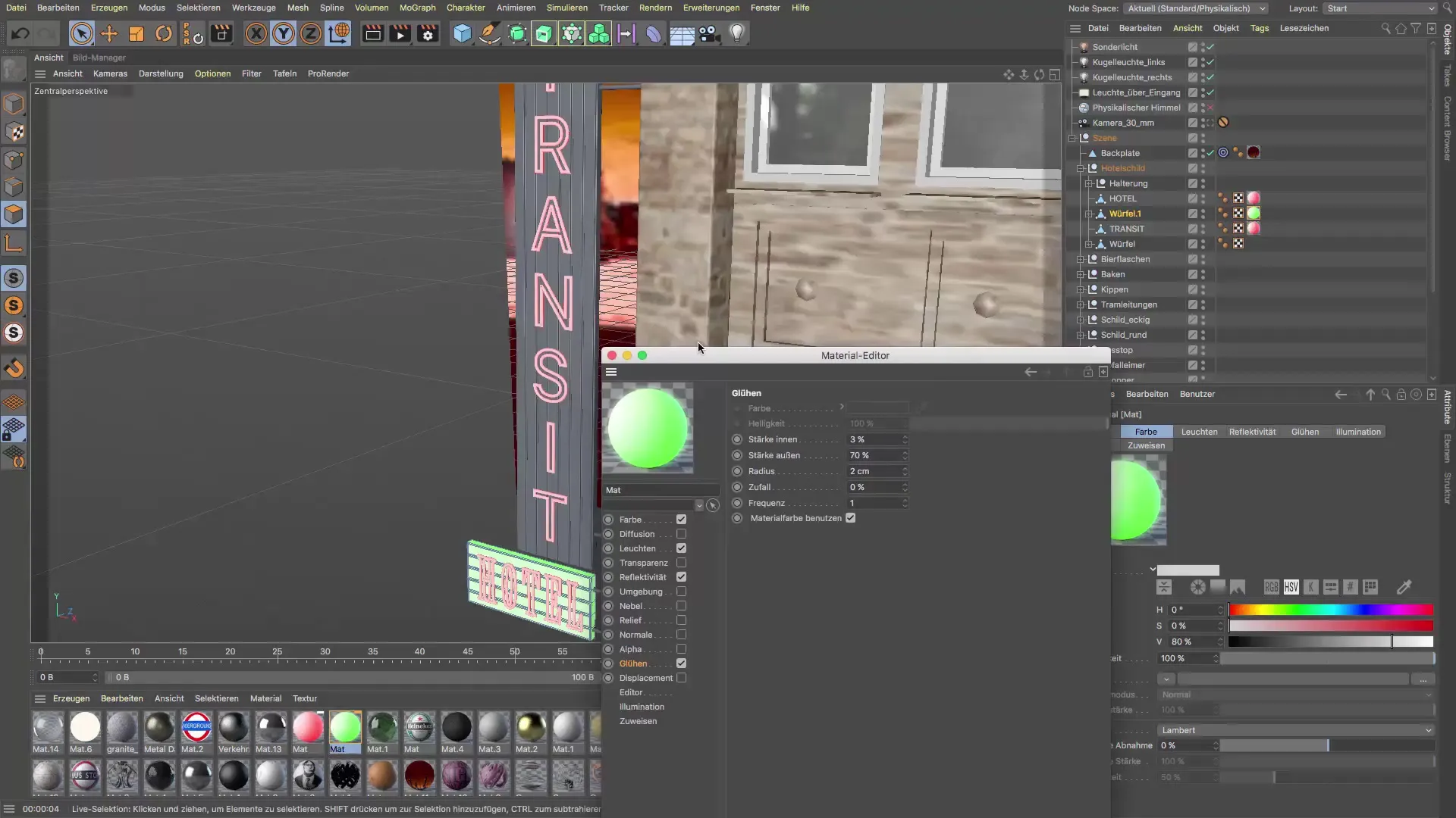 Iluminación de fachadas en Cinema 4D: Tutorial para escenas vívidas Iluminación de fachadas en Cinema 4D: Tutorial para escenas vibrantes