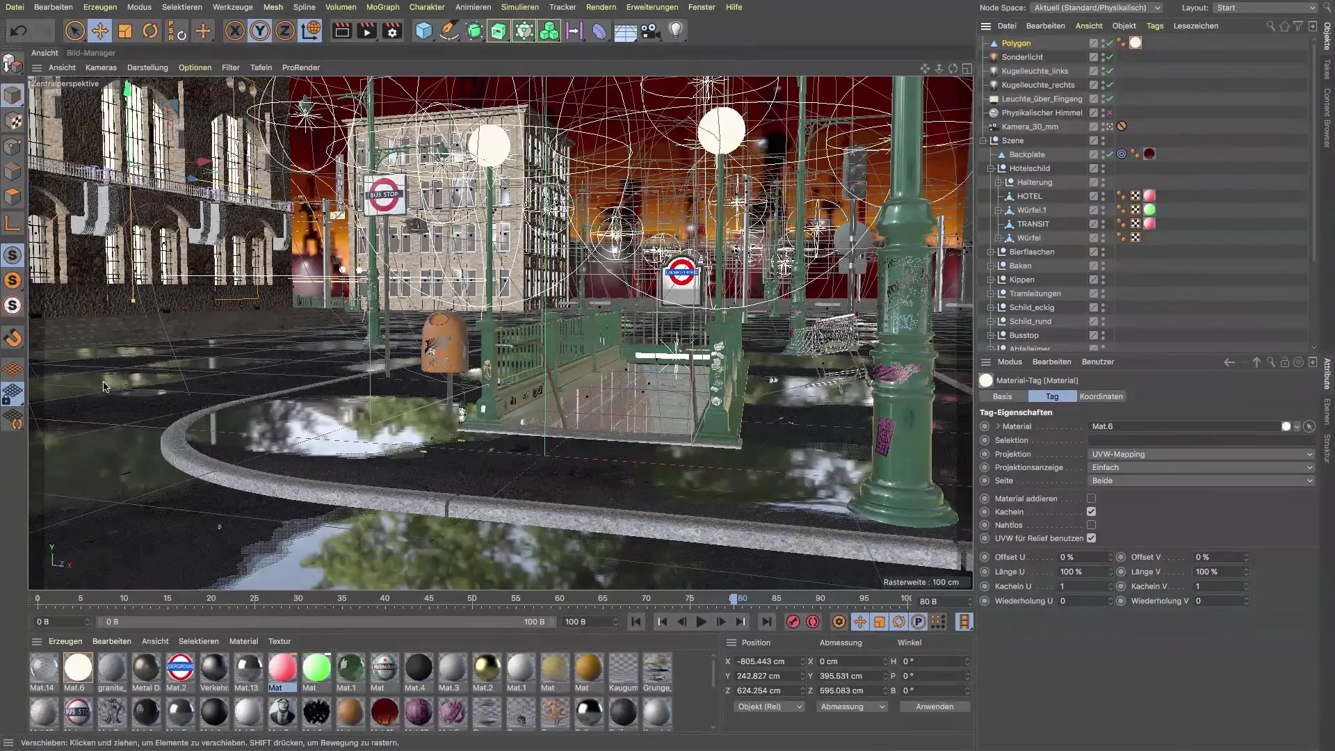 Iluminación de fachadas en Cinema 4D: Tutorial para escenas vibrantes Iluminación de fachadas en Cinema 4D: Tutorial para escenas vívidas