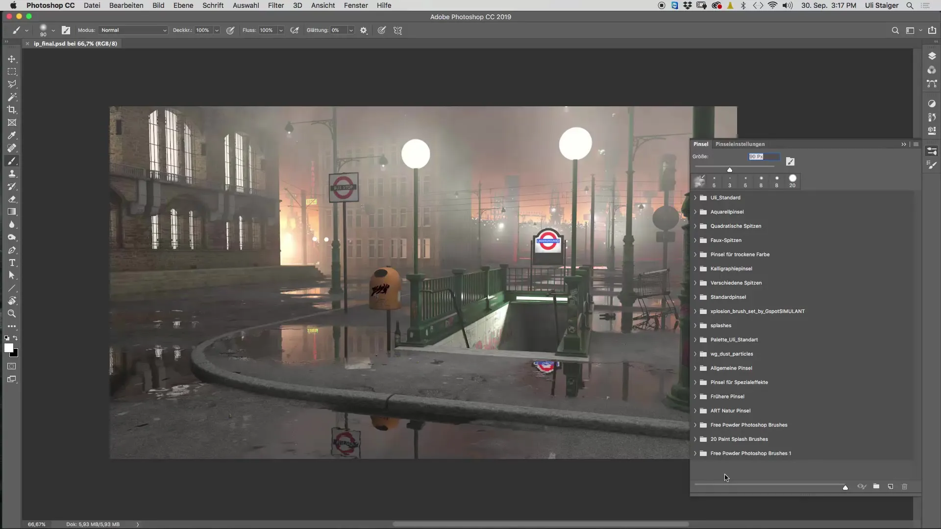 Pintura de luz en Photoshop: utiliza de manera óptima los pinceles y accesos directos Pintura de luz en Photoshop: aprovechar al máximo los pinceles y atajos