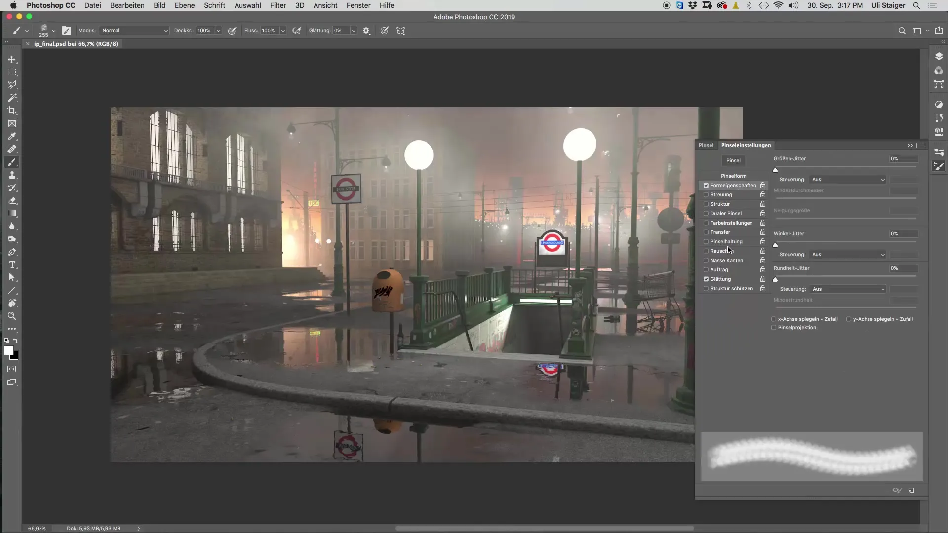 Pintura de luz en Photoshop: utilizar pinceles y atajos de manera óptima Pintura con luz en Photoshop: aprovechar al máximo los pinceles y atajos