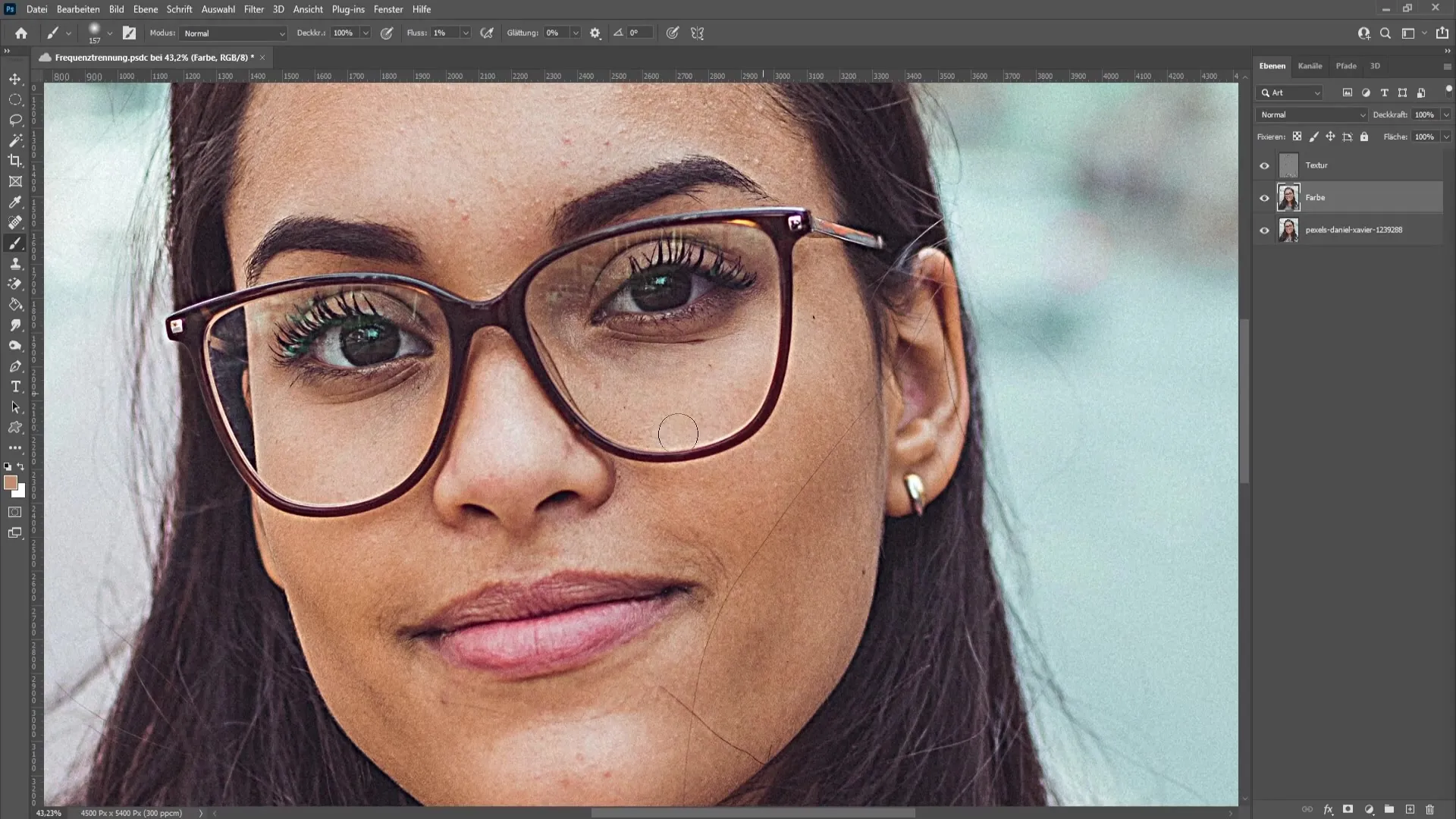 Separazione delle frequenze in Photoshop: realizzata in modo efficace e semplice