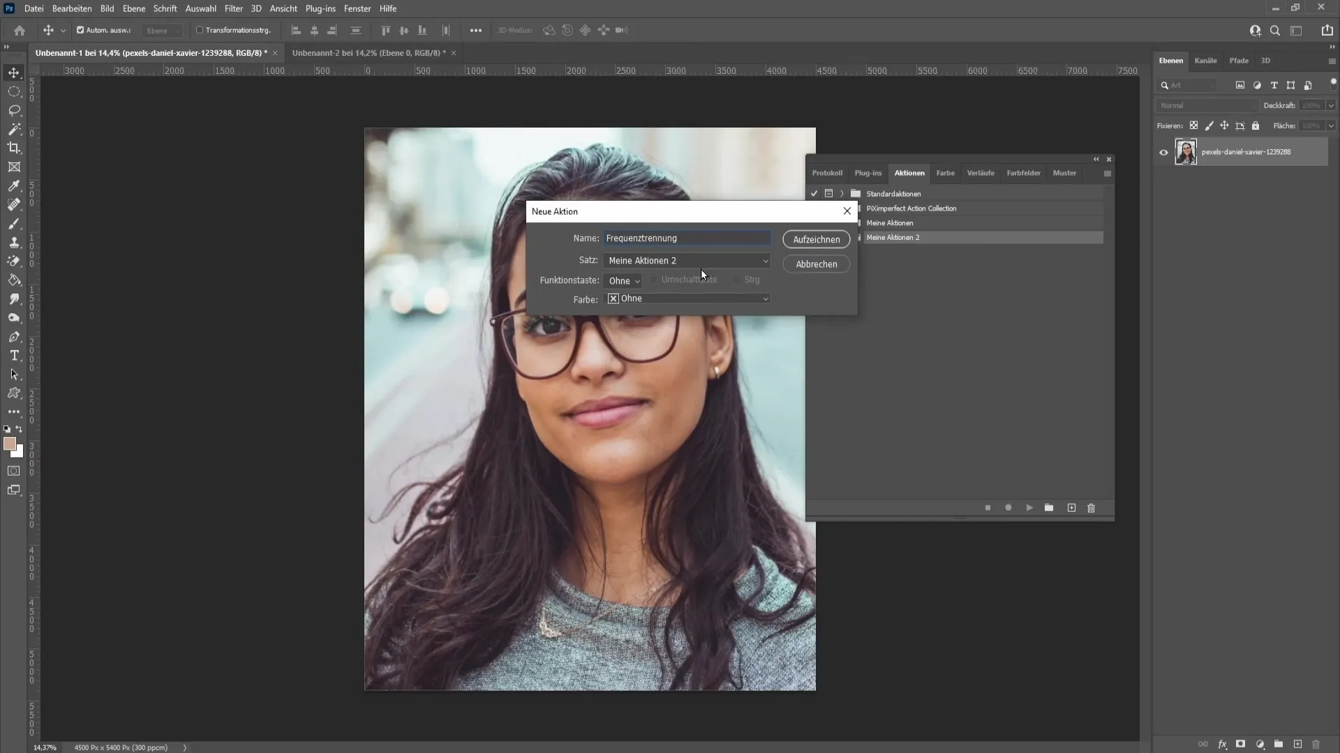 Separazione delle frequenze in Photoshop: realizzata in modo efficace e semplice