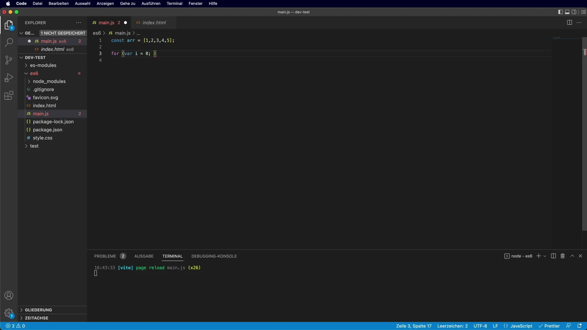For-Schleifen em JavaScript: Iteração simples através de Arrays For-Schleifen em JavaScript: Iteração simples através de Arrays