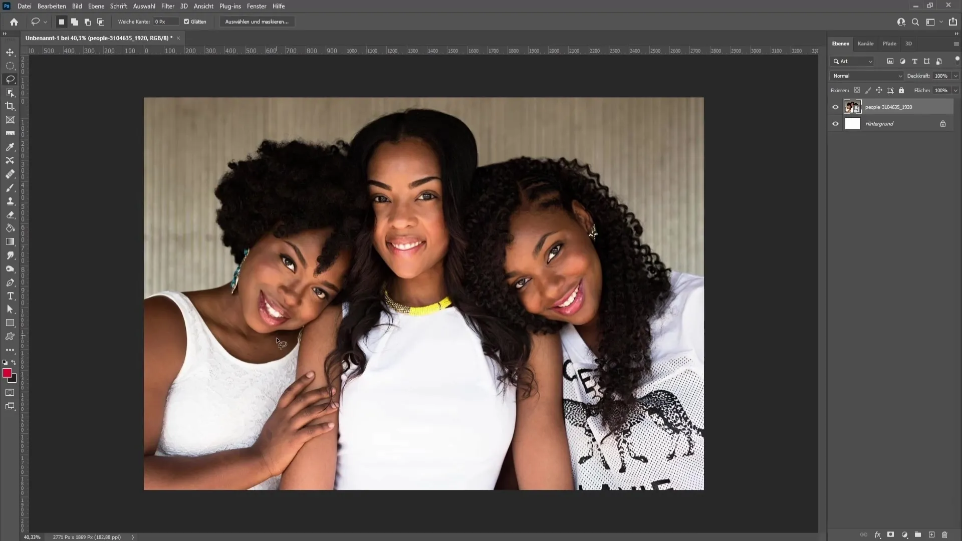 A face necunoscut in Photoshop - un ghid pas cu pas