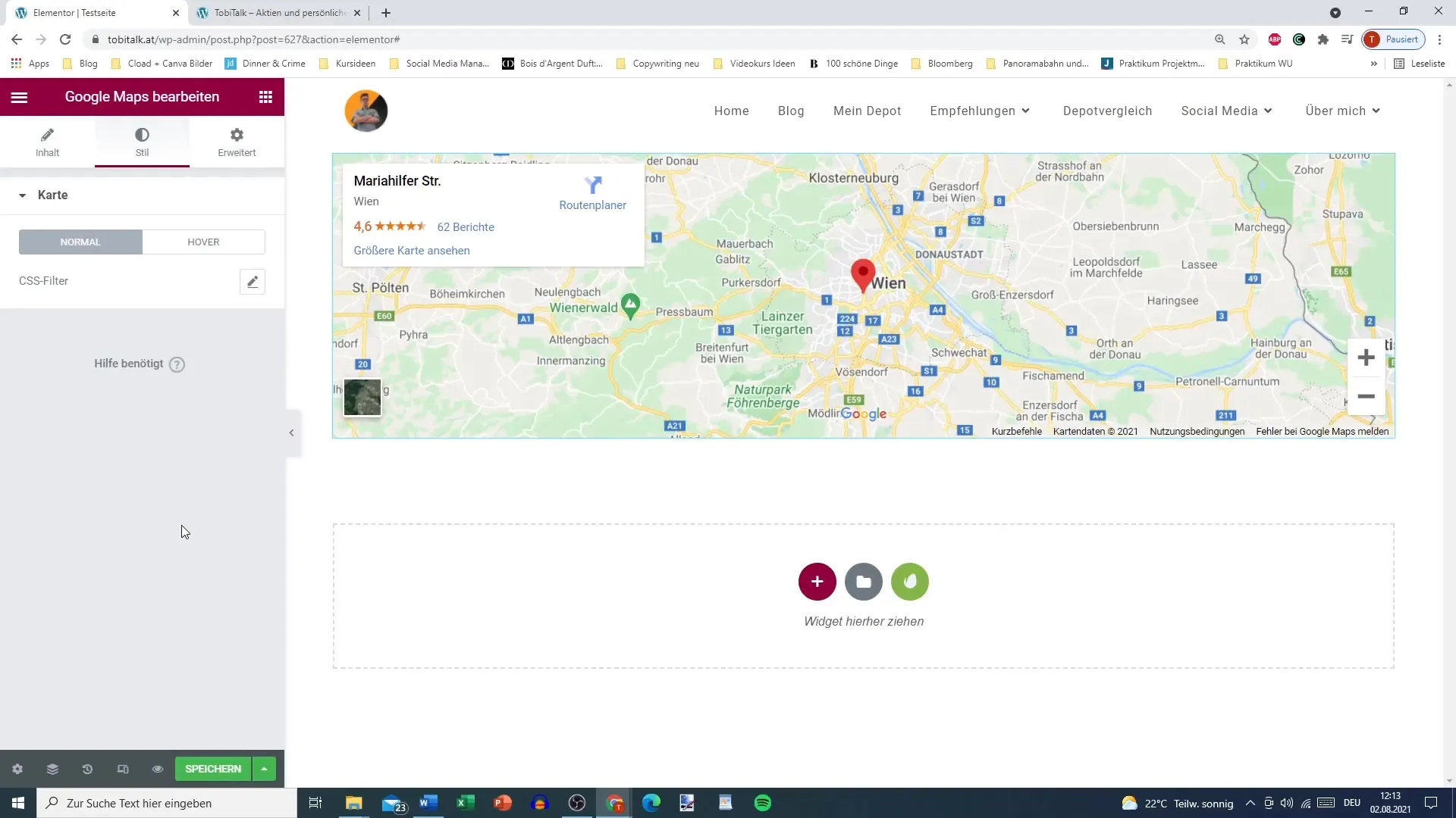 Google Maps lisamine ja kohandamine Elementoris - Juhend Google Mapsi lisamine ja kohandamine Elementorisse – Juhend