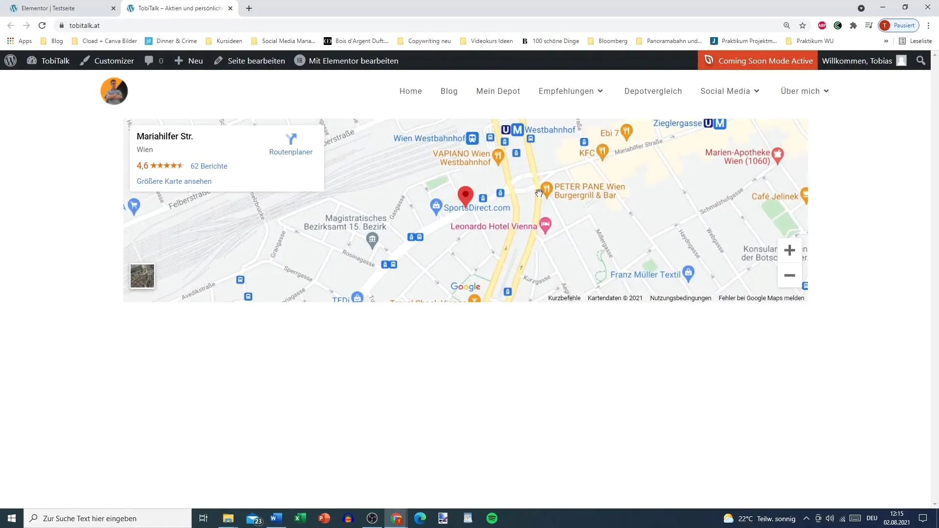 Google Mapsi lisamine ja kohandamine Elementoris – Juhend Google Maps Elementorisse lisamine ja kohandamine – Juhend