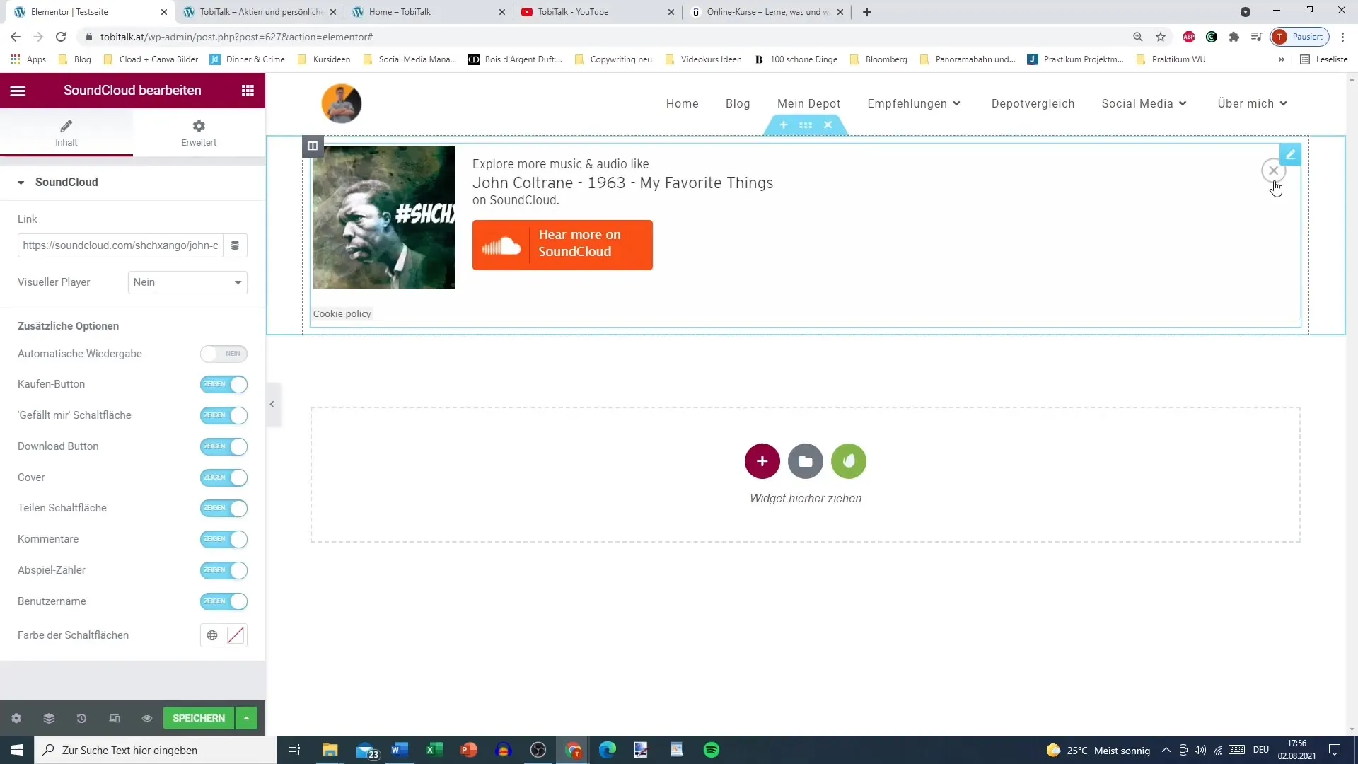 SoundCloudi edukas integreerimine Elementorisse – samm-sammuline juhend