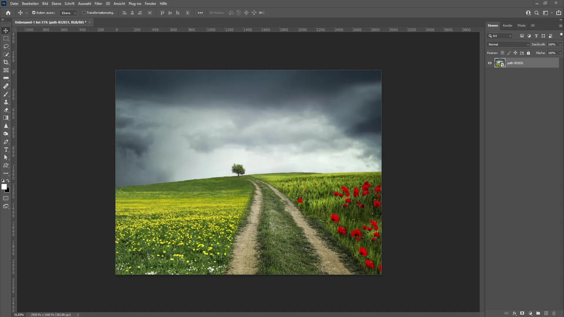 Corecția perfectă a orizontului - ușor de realizat în Photoshop