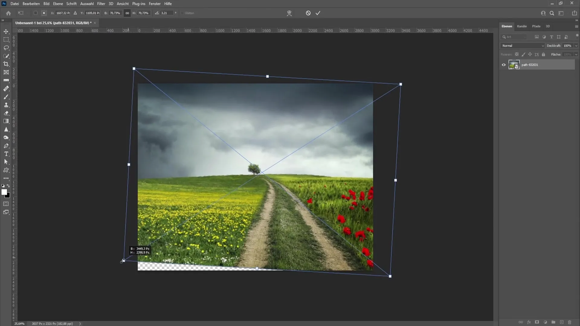 Corecția perfectă a orizontului - simplu de făcut în Photoshop