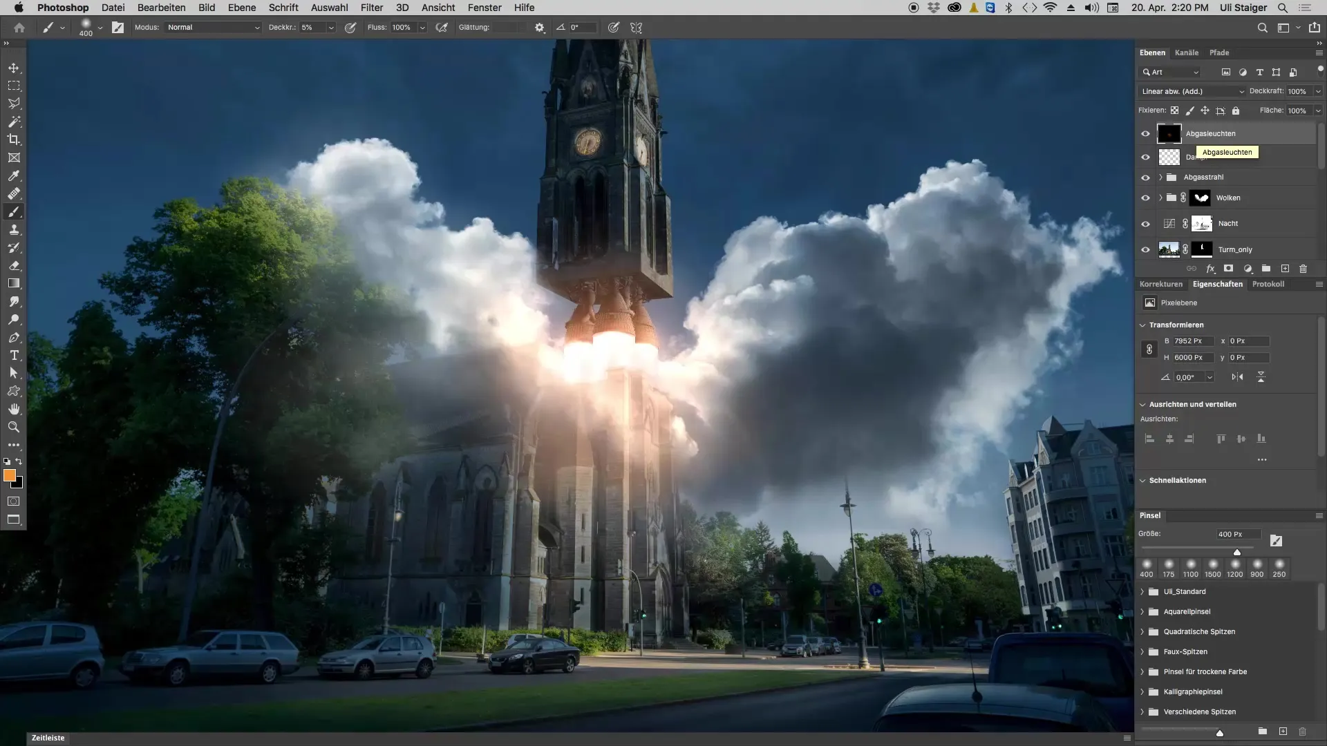 Create an exhaust light effect in Photoshop Effectively Create Exhaust Light Effects in Photoshop