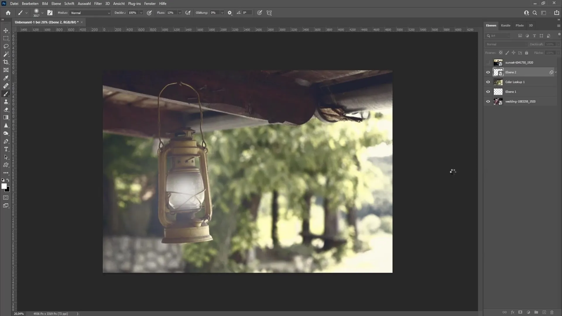 Creare luce artificiale in Photoshop - Una guida passo dopo passo