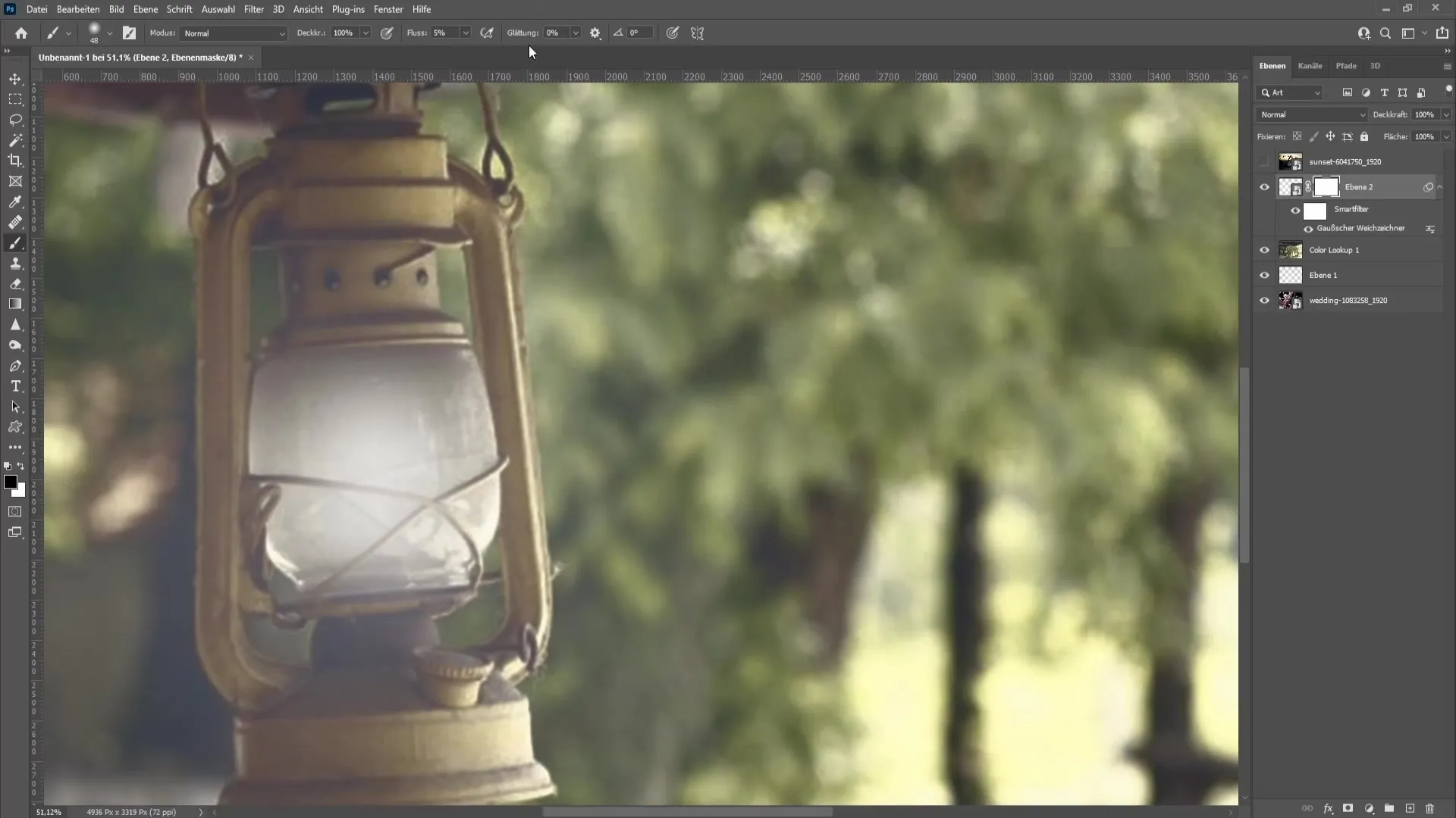 Creare luce artificiale in Photoshop - Una guida passo dopo passo