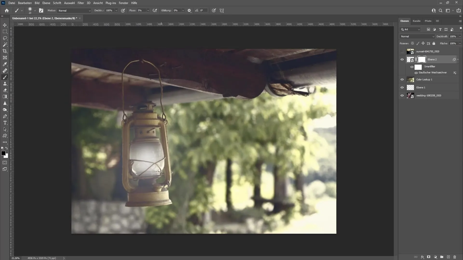 Creare luce artificiale in Photoshop - Una guida passo passo