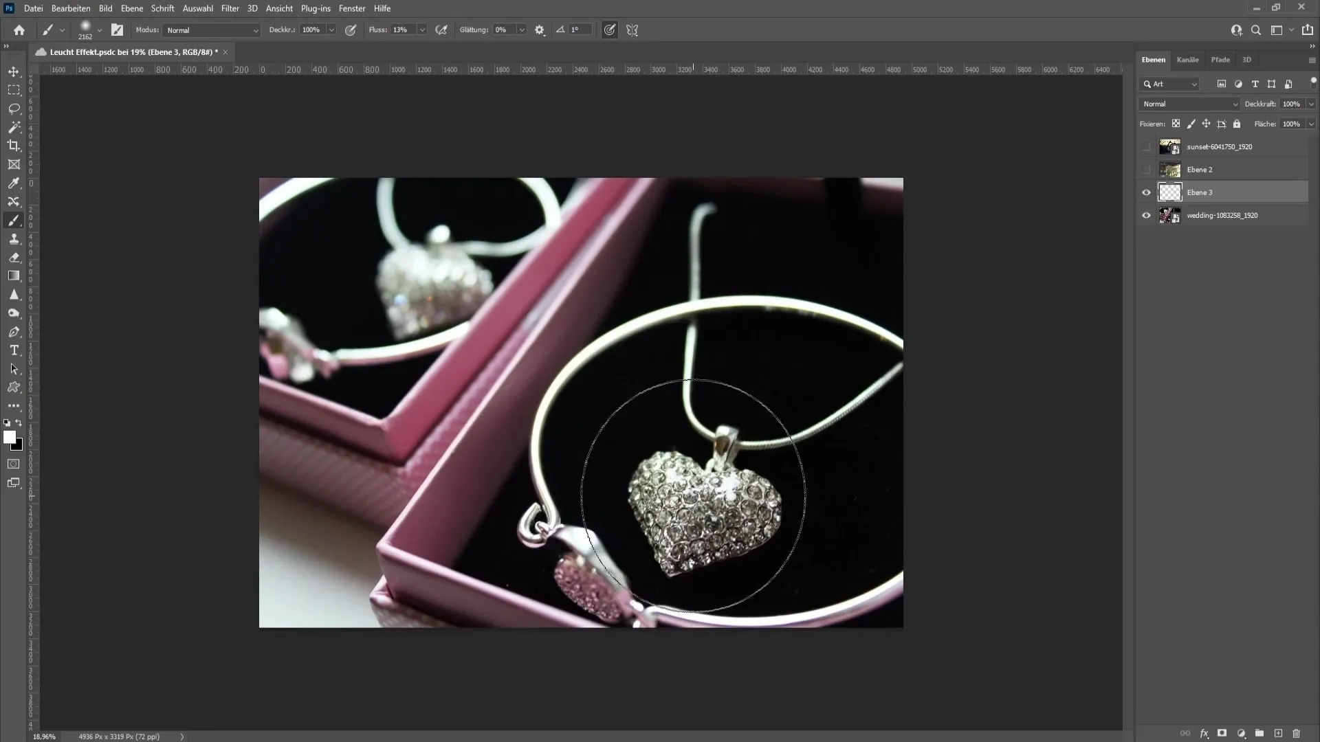 Creare luce artificiale in Photoshop - una guida passo dopo passo