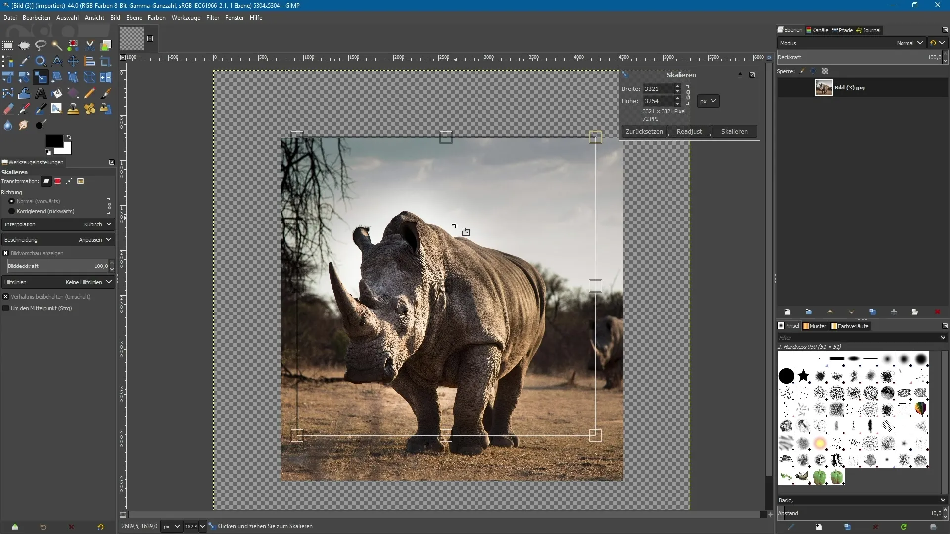 GIMP 2.10: Herramienta de escalado optimizada para una mejor edición de imágenes GIMP 2.10: Herramienta de escalado optimizada para una mejor edición de imágenes