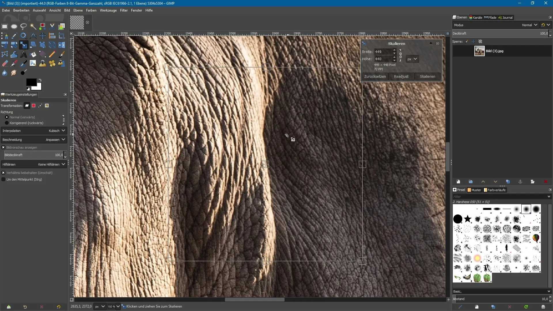 GIMP 2.10: Herramienta de escalado optimizada para una mejor edición de imágenes GIMP 2.10: Herramienta de escalado optimizada para una mejor edición de imágenes