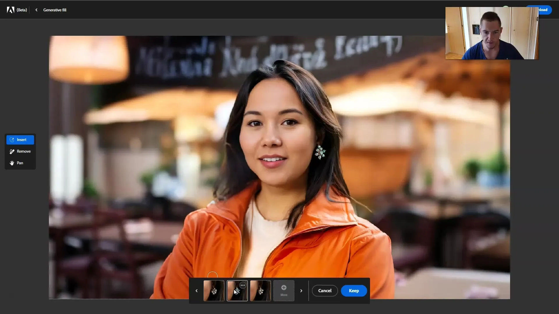Edição de imagens criativa com o Adobe Firefly: Preenchimento generativo feito facilmente