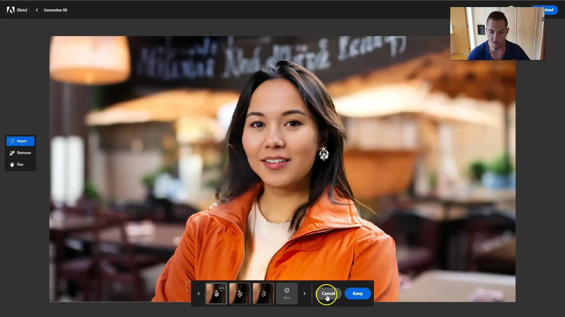 Edição de imagem criativa com Adobe Firefly: Preenchimento generativo feito facilmente