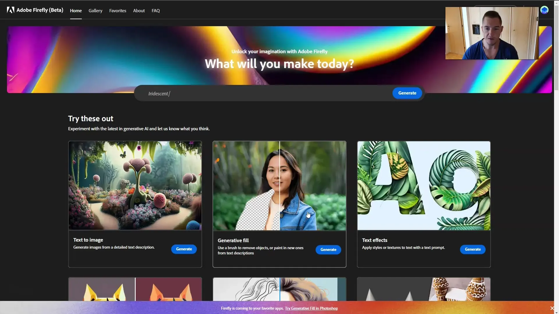 Edição criativa de imagens com o Adobe Firefly: Preenchimento generativo feito facilmente