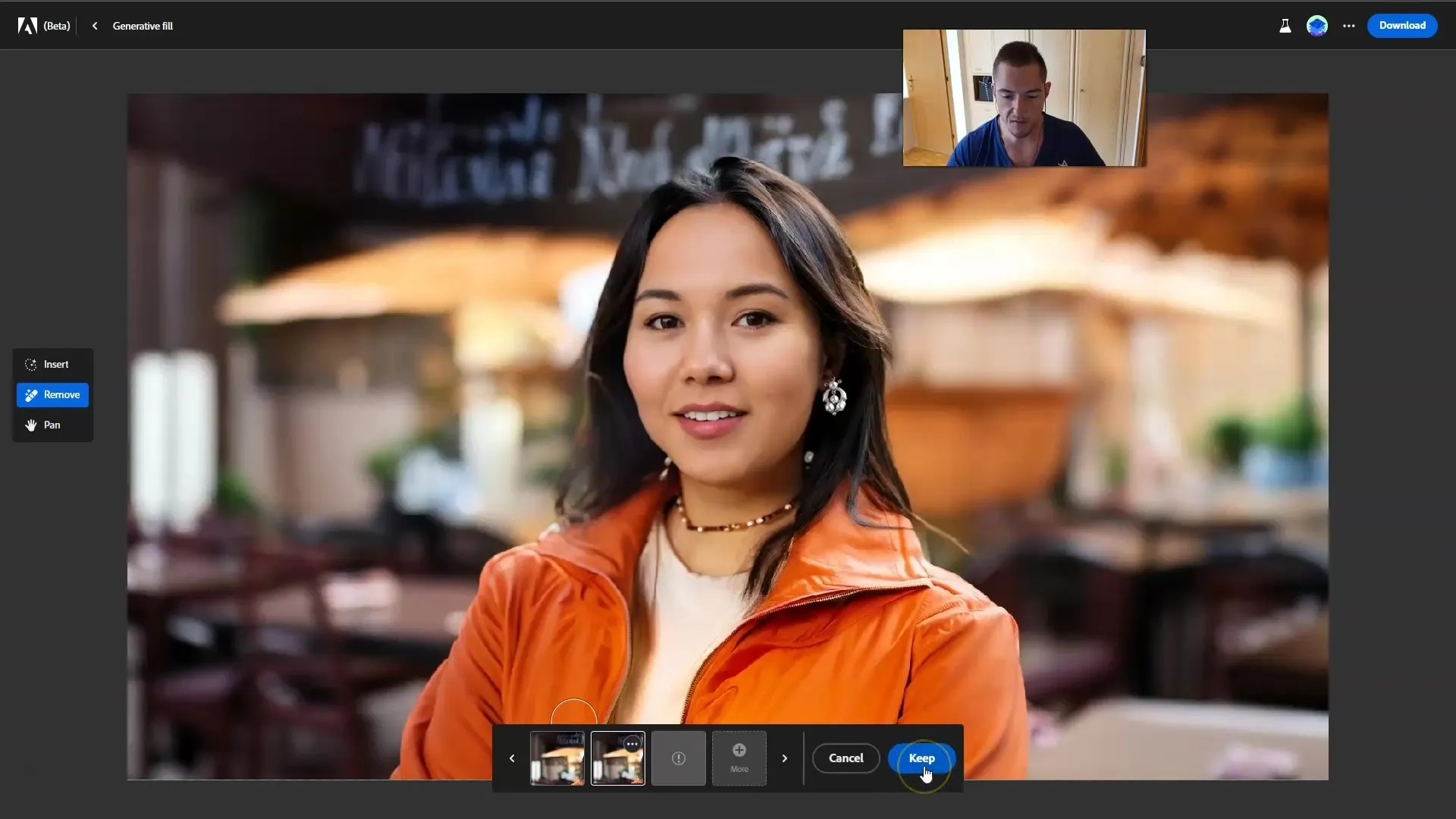 Edição criativa de fotos com o Adobe Firefly: Preenchimento generativo feito facilmente