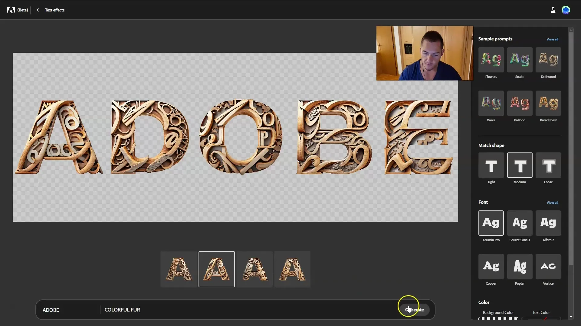 Impresionantes efectos de texto con Adobe Firefly: Tu guía paso a paso
