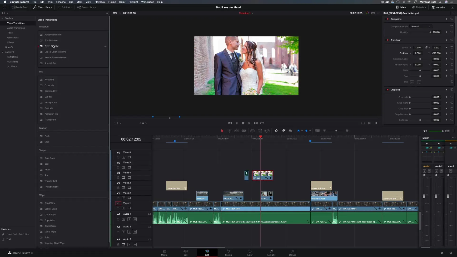 テキストオーバーレイとタイトルをDaVinci Resolveで作成する テキスト挿入とタイトルをDaVinci Resolveで作成する