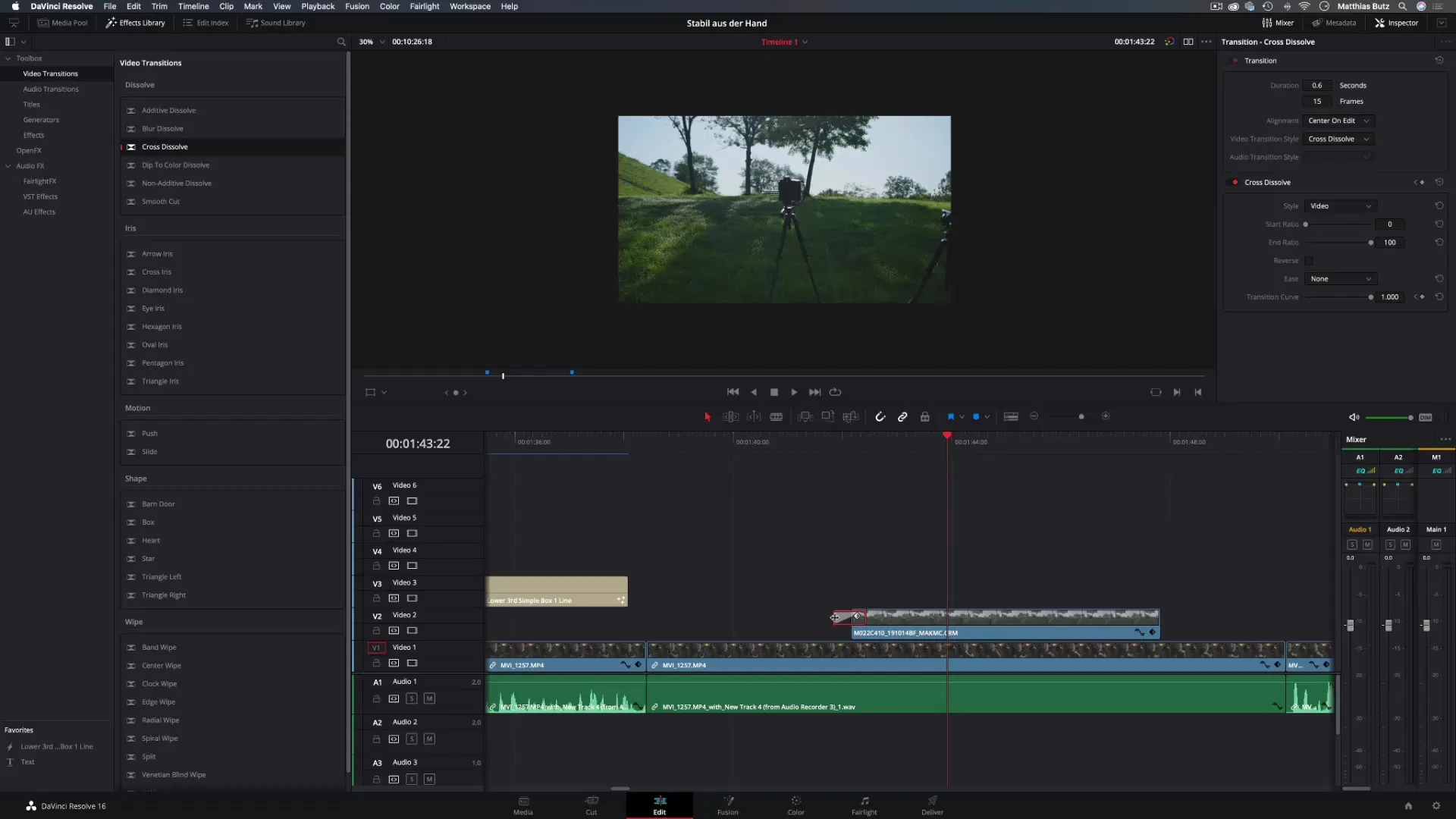 ダヴィンチリゾルブでテキストエフェクトとタイトルを作成する テキストインサートやタイトルをDaVinci Resolveで作成する