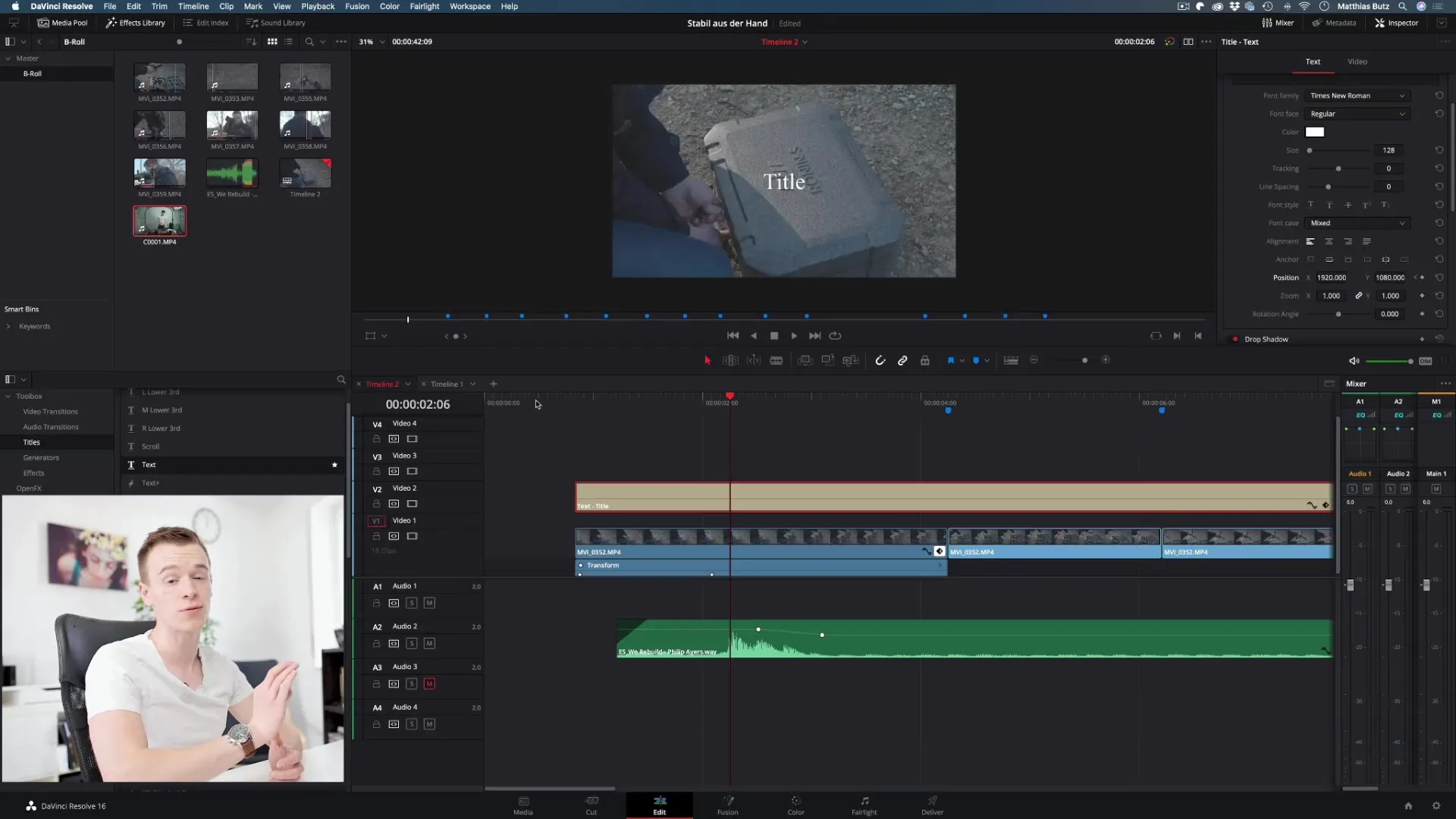 Использование ключевых кадров в DaVinci Resolve - Ваше руководство по анимации Использование ключевых кадров в DaVinci Resolve - Ваше руководство по анимации