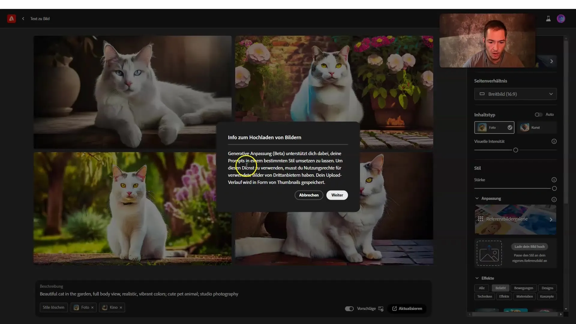 Utilizarea optimă a Adobe Firefly 4.2: Funcționalități și opțiuni