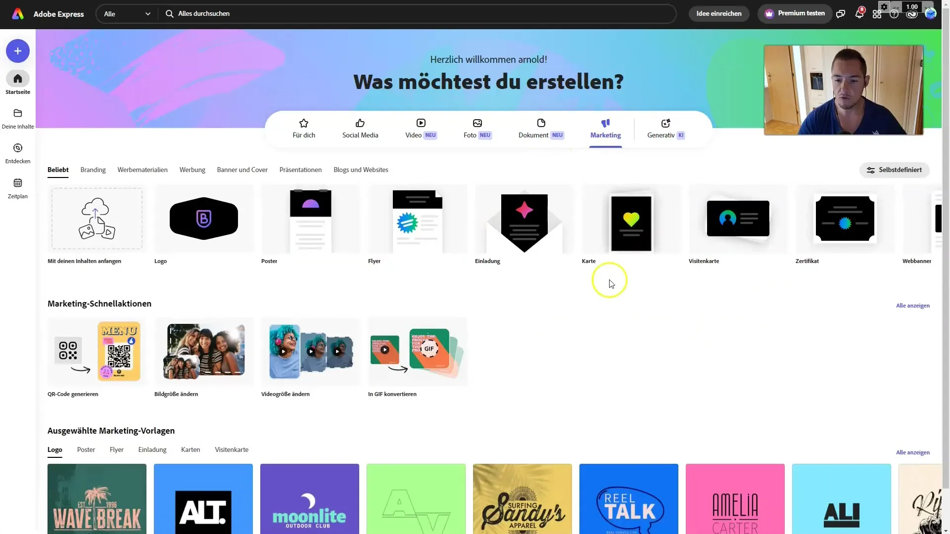 Adobe Express: Креативна робота з платформою Adobe