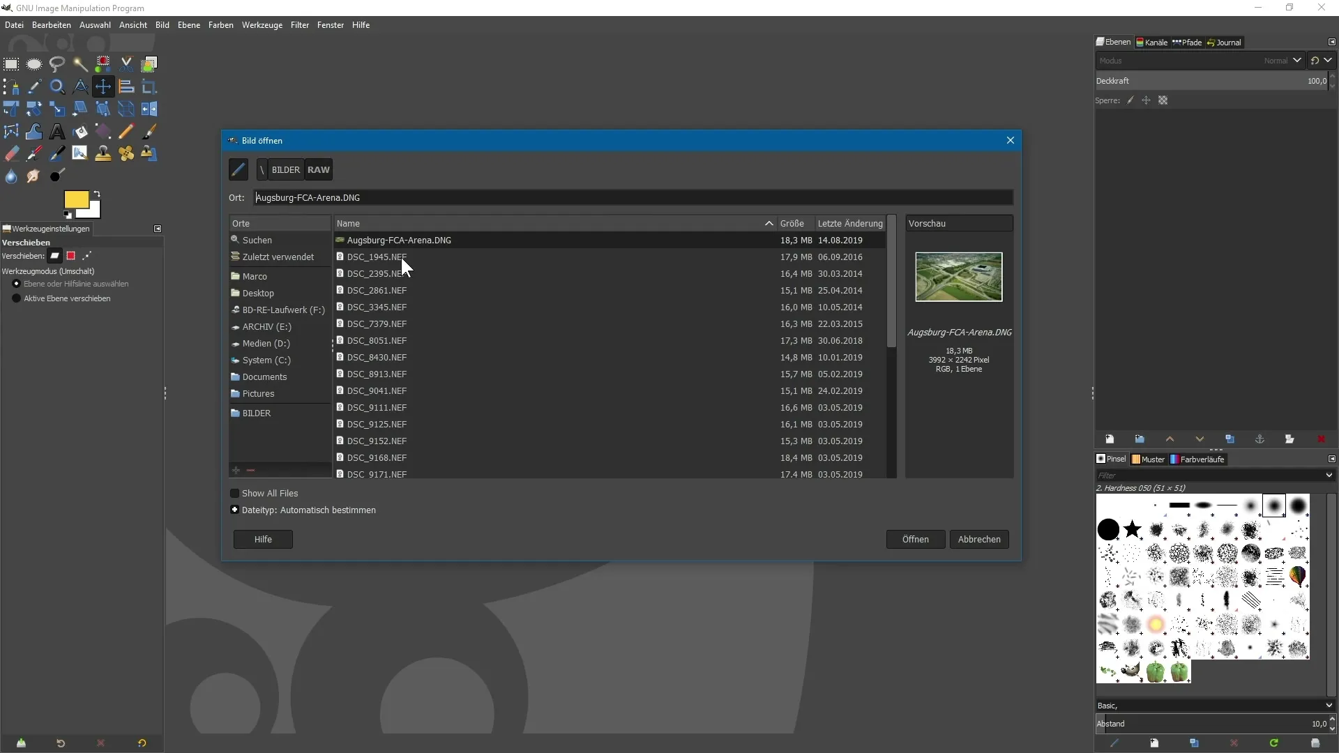 Abrir y editar archivos RAW de manera efectiva en GIMP 2.10 Abrir y editar archivos RAW de manera efectiva en GIMP 2.10