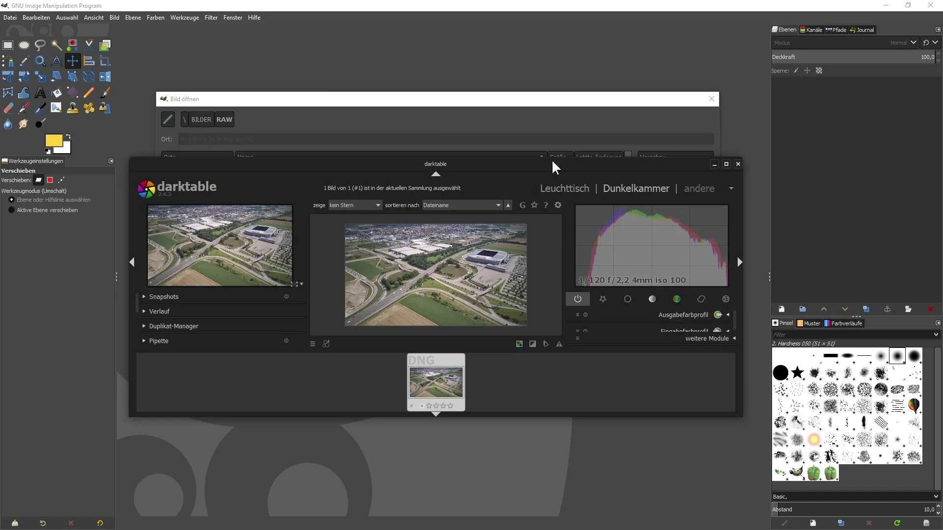 Abrir y editar archivos RAW de manera efectiva en GIMP 2.10 Abrir y editar archivos RAW de manera efectiva en GIMP 2.10