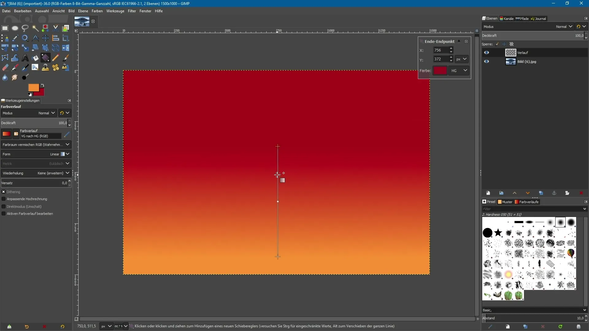 GIMP Herramienta de degradado: guía paso a paso GIMP herramienta de degradado: guía paso a paso